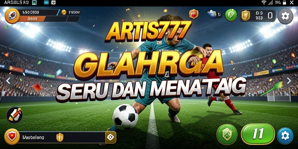 Tampilan gameplay seru di ARTIS777 dengan berbagai cabang olahraga.