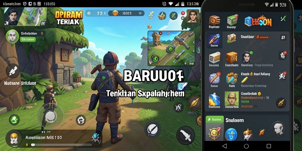 Tampilan antarmuka utama BARU01 yang intuitif dan mudah digunakan.
