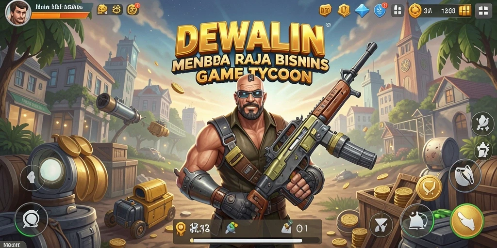 Tampilan gameplay DEWALIN yang seru dan menarik.