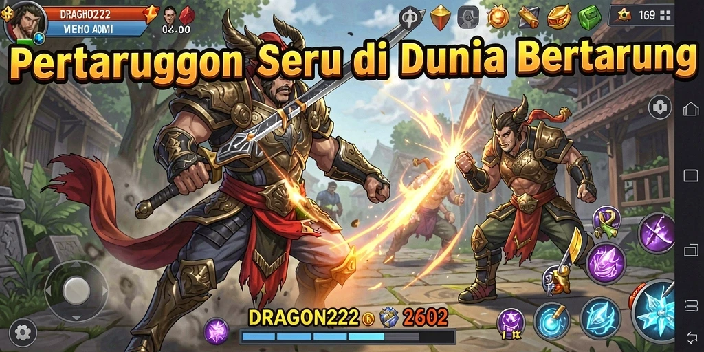 Tampilkan aksi mendebarkan dalam gameplay pertarungan yang intens.