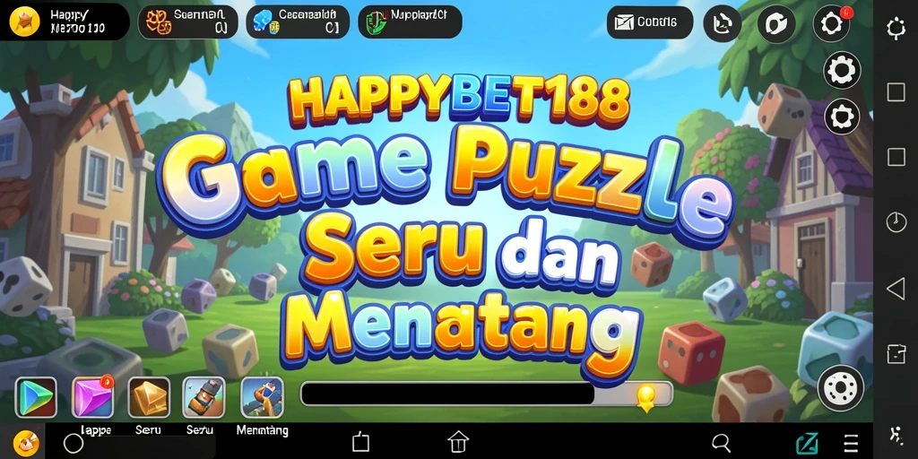 Gameplay seru dengan beragam tantangan Puzzle di HAPPYBET188.