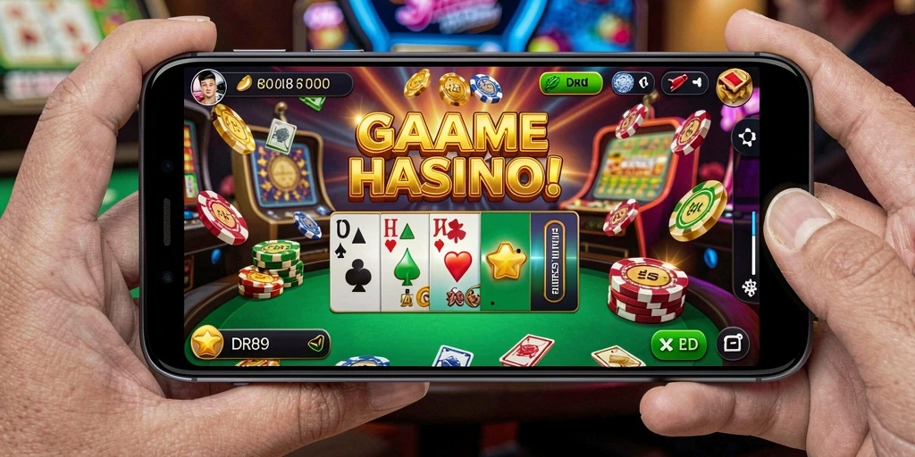 Screenshot gameplay IDR89 menampilkan pengalaman Kasino yang seru dan mendebarkan.