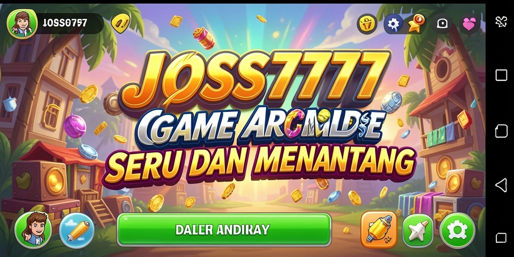 Tampilan gameplay seru dan menantang dari JOSS777 yang memukau.