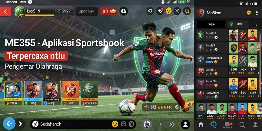Tampilan gameplay Sportsbook yang menarik dari ME355.