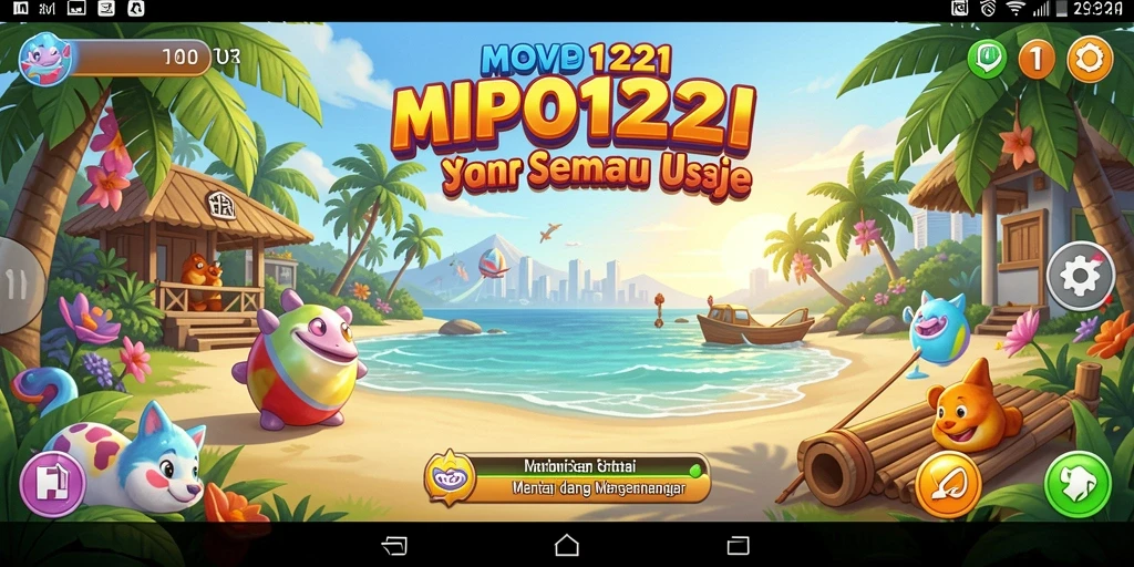 Tampilan menarik dari gameplay MPO1221 yang menyenangkan.