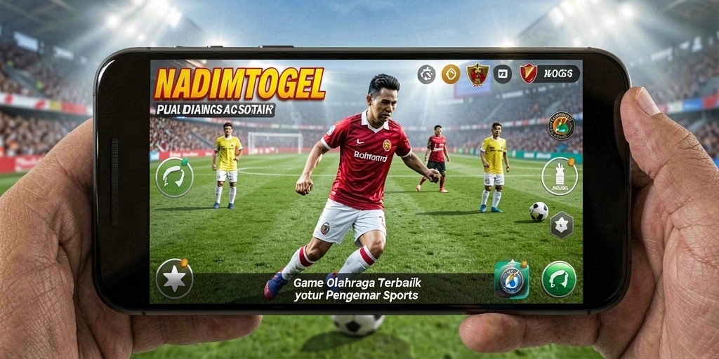 Tampilan gameplay yang menarik dari NADIMTOGEL dengan aksi olahraga yang mendebarkan.