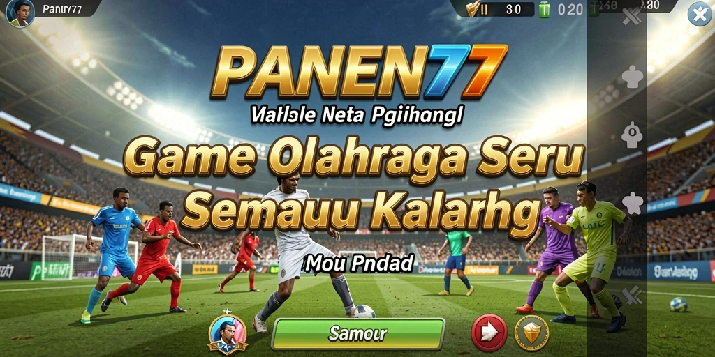 Gameplay seru dan kompetitif dari PANEN77 yang menampilkan berbagai olahraga.
