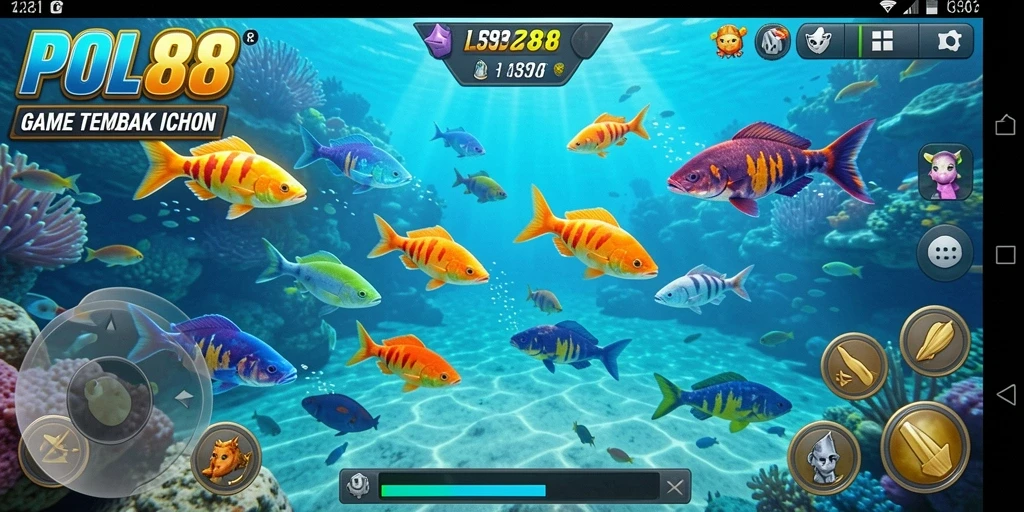 Gameplay seru menangkap ikan di POL88 dengan grafis menawan.