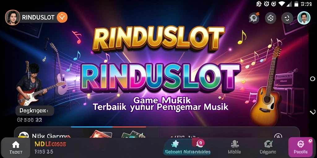 Tampilan gameplay RINDUSLOT yang menarik dan interaktif.