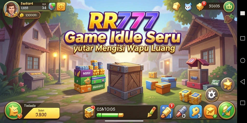 Screenshot dari gameplay <strong>RR777</strong> yang menunjukkan aksi permainan Idle yang seru.